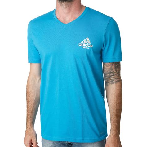 adidas t shirt herren blau